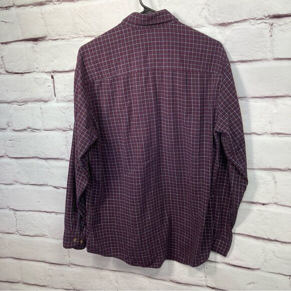Claybrooke Outdoors Light Flannel Button Down Long Sleeve Men’s Shirt M Pocket - Picture 2 of 10